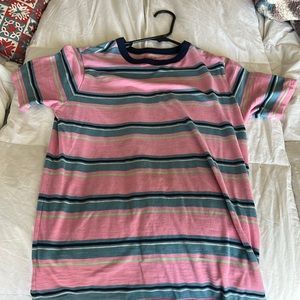 Kids XL pink striped T-Shirt